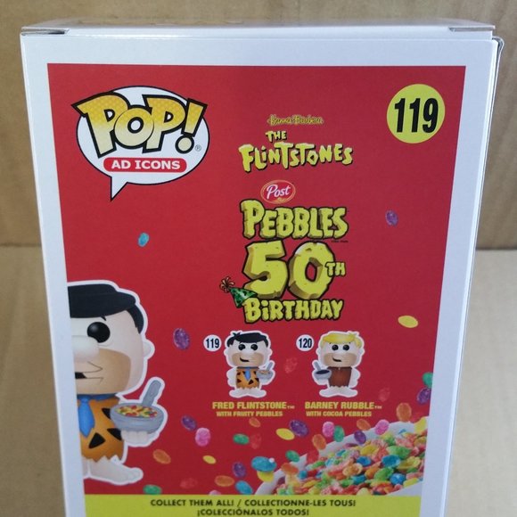 Funko Pop Fruity Fruity Pebbles - Fred Flintstone - Picture 10 of 16